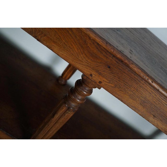Rustic Antique French Rustic Oak Console, 19th Century For Sale - Image 3 of 18