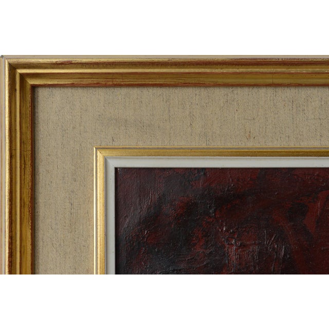 Isidre Nonell and Monturiol, Follower, Gypsy Lady, 1970s, Oil on Canvas For Sale - Image 4 of 7