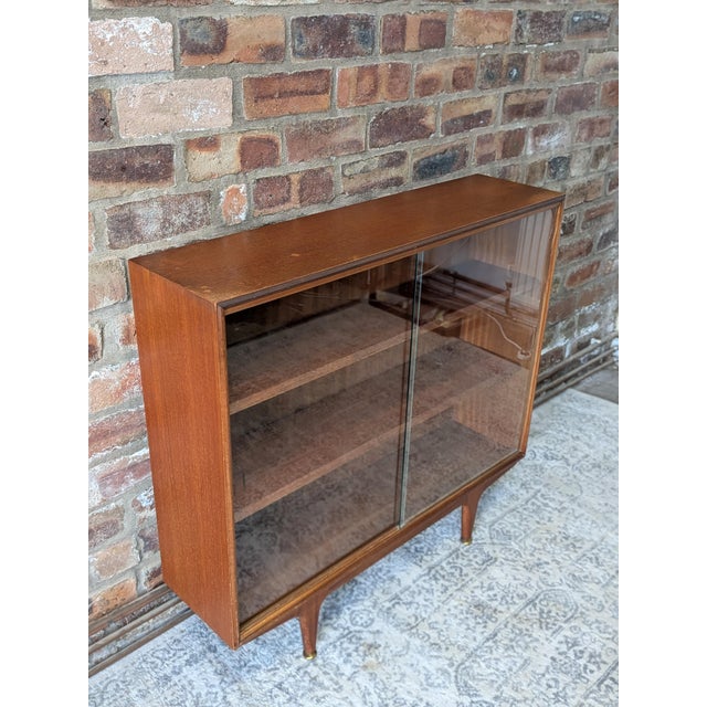 Mid-Century Modern Teak Glazed Display Cabinet by A.H. McIntosh, 1960s For Sale - Image 11 of 12