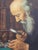 Portraiture 1949 Joseph B. Kahill "The Collector" Ny Graphic Society Lithograph For Sale - Image 3 of 4