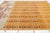 Contemporary Moroccan Style Geometric Wool Area Rug in Saffron, Ochre & Burgundy For Sale - Image 4 of 12