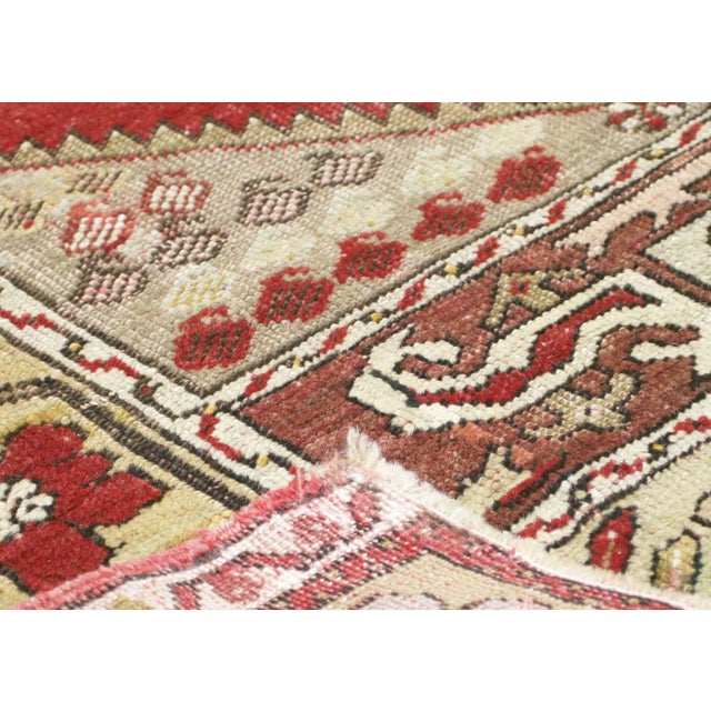 1960s Turkish Oushak Runner For Sale - Image 4 of 6