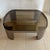 Mid-Century Modern Attributed Karl Springer Gunmetal Bankers Coffee Table, 1980s For Sale - Image 3 of 9