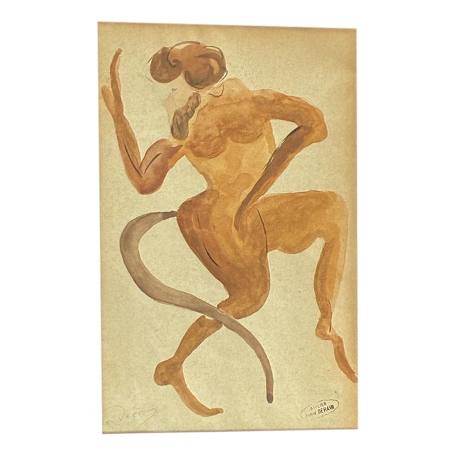 André Derain, Wildlife, Gouache For Sale