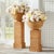 Early 21st Century Charleston Rattan Pedestal Short For Sale - Image 5 of 5