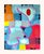 Contemporary geometric colorful abstract painting by Texas-based artist Max Manning. The work features organic and...