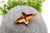 Gold Brooch with Diamond Chips, in Good conditions. Designed 1920 to 1949