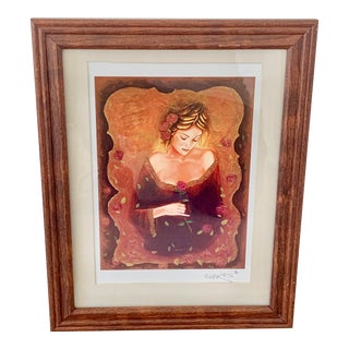 “Mythical Rose” Framed Print by Charles Lee For Sale
