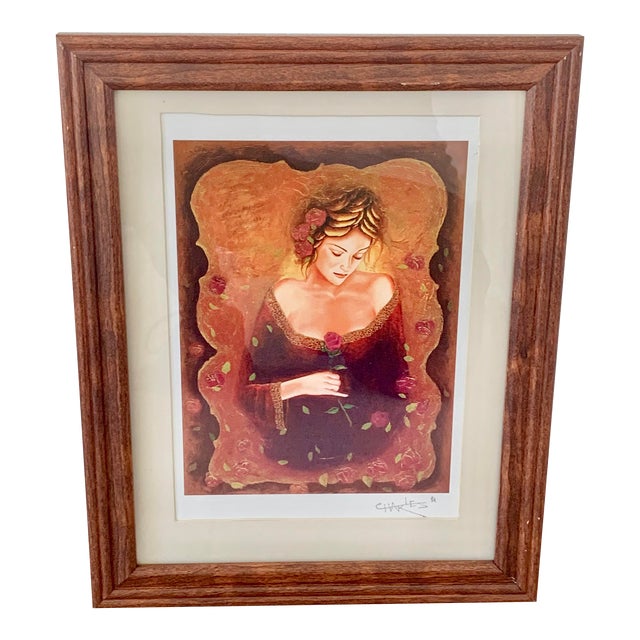 “Mythical Rose” Framed Print by Charles Lee For Sale
