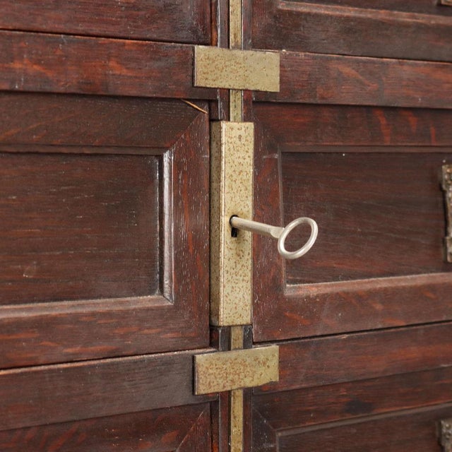 Antique Chest of Drawers in Walnut and Painted Oak For Sale - Image 6 of 10