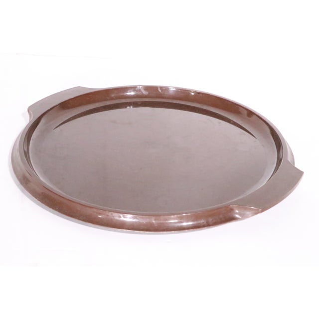 Mid 20th Century 70's Plastic Serving Tray For Sale - Image 5 of 5