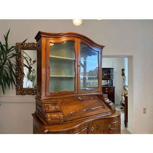 Antique Display Cabinet in Walnut, 1780s For Sale - Image 4 of 18