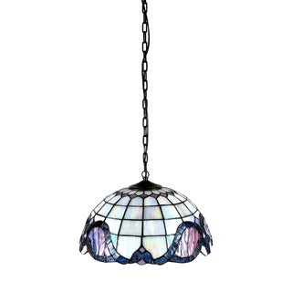 German Crafted Stained Glass Lamp, 1970 For Sale