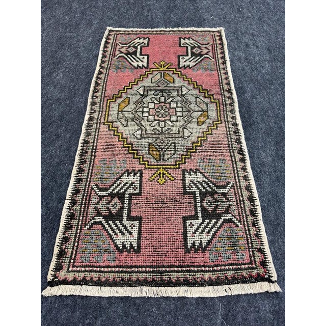 Turkish Yastik Rug 1'9" x 3'3" #24064 Explore a curated collection of hallway runners, wool rugs, and handmade...
