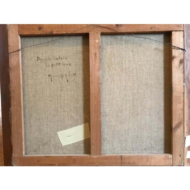 Marius Hubert-Robert, Small Farmhouse in the Sun, Early 20th Century, Oil on Canvas For Sale - Image 10 of 11