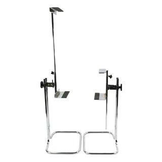 vintage German Audio Stands, 1970s, Set of 2 For Sale