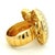 Mid-Century Modern 1970s Italian 18k Gold Diamond Swirl Cocktail Ring, 2.75 Carats, Size 7.5 For Sale - Image 3 of 16