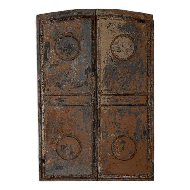1900 - 1909 France Chocolate Iron Door For Sale