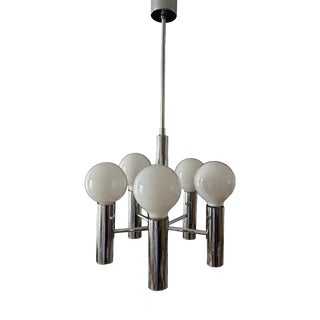 Spaceage Chandelier by Hustadt, Germany, 1970s For Sale