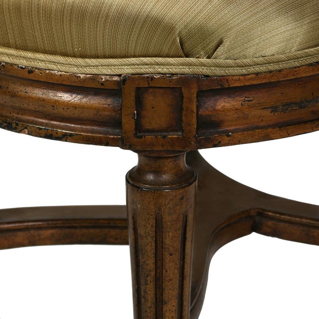 Louis XVI Painted Music Chair For Sale - Image 4 of 4
