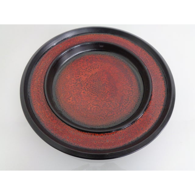 Glaze Ceramic 7405 Bowl from Karlsruher Majolika, Germany, 1960s For Sale - Image 6 of 10