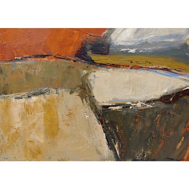 2020s Premices De L'été, Abstract Landscape, Contemporary, Framed by Sophie Dumont For Sale - Image 5 of 7