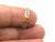 Bochic "Capri" Vintage Cognac Sapphire & Diamond Ring Set 18K Gold & Silver For Sale - Image 16 of 18