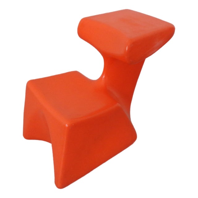 Zocker Plastic Chair by Luigi Colani for Top System Burkhard Lübke, Germany, 1970s For Sale