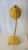 Mid-Century Modern Yellow Enameled Gooseneck Desk Lamp For Sale - Image 3 of 12