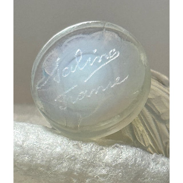 1930s Circa 1930s Vintage Sabino Paris France Butterfly, Swan and 2 Mini Birds Opalescent Figures, Signed- 4 Pieces For Sale - Image 5 of 12