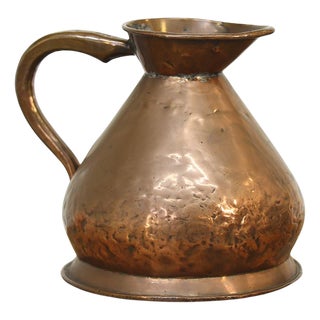 19th Century Victorian Weathered and Patinated Haystack 2 Gallon Measure Jug For Sale