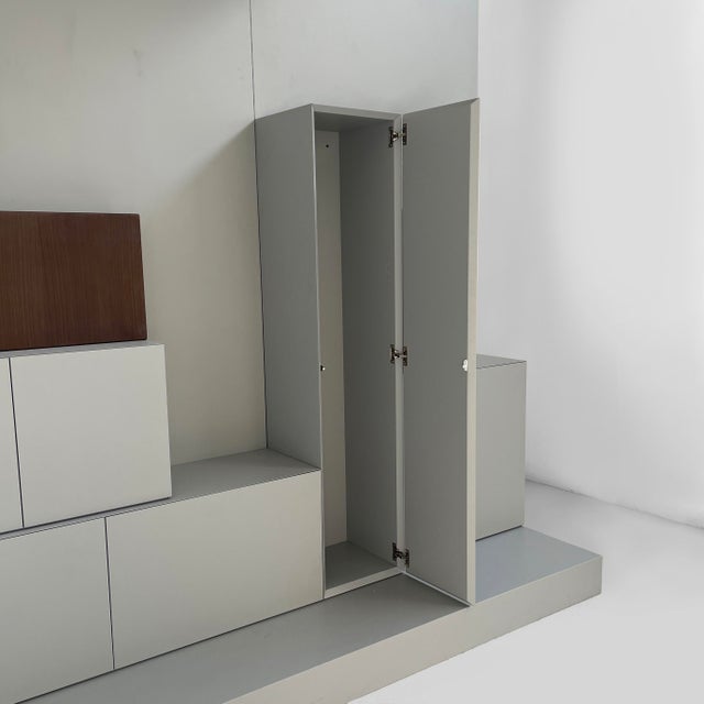 1990s Italian Modern Grande Piatto Wall Sideboard by Andrea Branzi for Design Gallery Milano, 1991 For Sale - Image 5 of 18