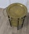 Large Collapsable Brass Cake Stand, 1890s For Sale - Image 3 of 7