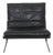 BO561 Lounge Chair in Black Leather by Fabricius & Kastholm, 1980s For Sale