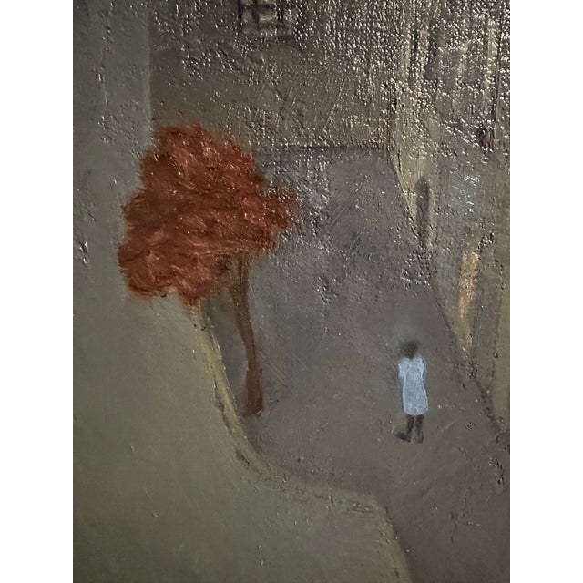 Vintage Painting by Feminist Chilean Artist Juana Lecaros For Sale - Image 4 of 7