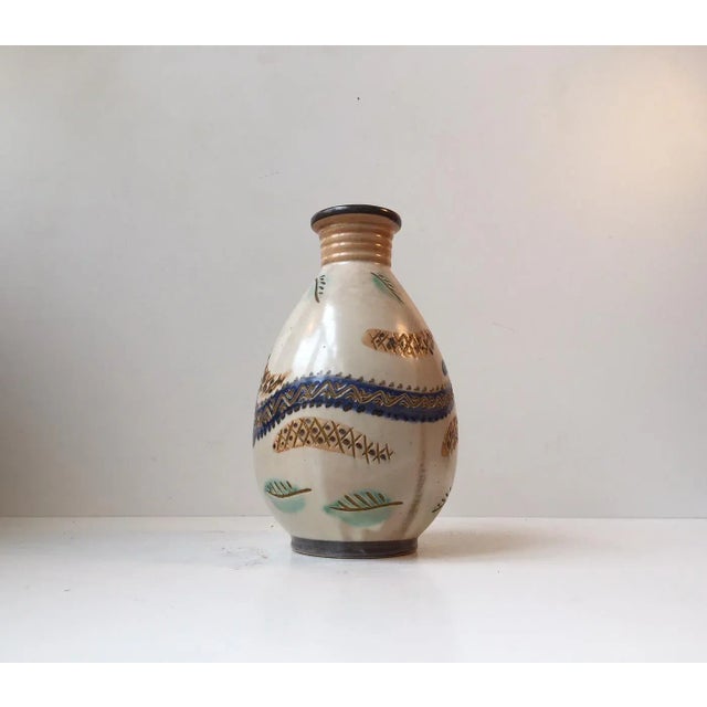 1950s Dragon Ceramic Vase by Terra Danica, 1950s For Sale - Image 5 of 8