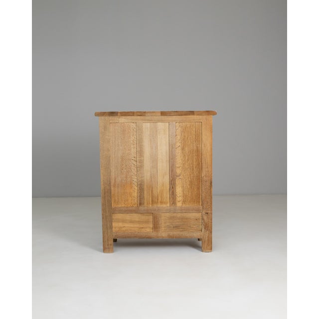 1970s French Primitive Oak Buffet With Iron Hardware For Sale - Image 14 of 18