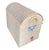 Traditional Whimsical Hand-Painted Raffia Anthropomorphic Cat Motif Toy Box For Sale - Image 3 of 12