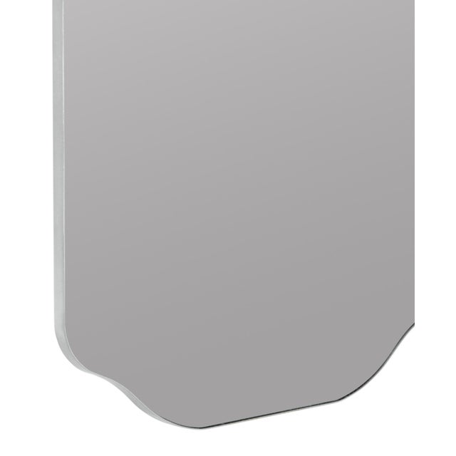 Henry Silver Wall Mirror For Sale - Image 6 of 8