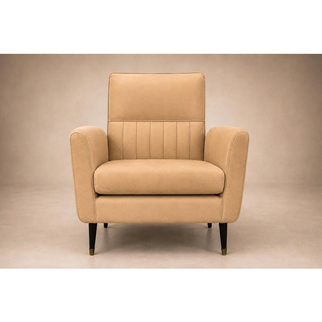 Giuseppe Scapinelli Armchairs in Hardwood & Suede, Brazil, 1950s For Sale - Image 15 of 18