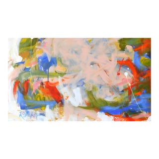 Juxtapose I Suppose, Original Abstract Painting by Robbie Kemper For Sale