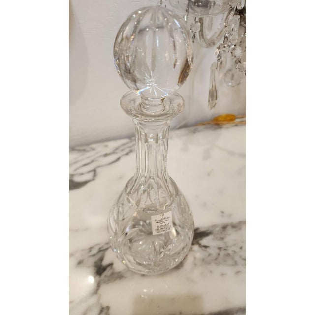 Early 20th Century Early 20th Century Slovakia Waterford Crystal Decanter For Sale - Image 5 of 8