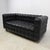 Modern Kubus 2-Seater Sofas in Leather attributed to Josef Hoffmann for Wittmann, 1980s, Set of 2 For Sale - Image 3 of 12