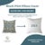 Not Yet Made - Made To Order Fabdivine Cotton Linen Throw Pillow Cover 12x20 Inch Handcrafted Block Print- Gopi For Sale - Image 5 of 5