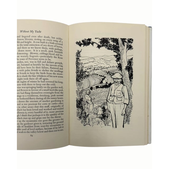 Without My Yacht Ethelind Fearon 1959 1st Edition French Riviera Travel Book For Sale - Image 11 of 14