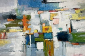 Contemporary Abstract Original Oil Painting