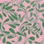 Sample - Wallflower Vines Wallpaper by Susan Hable in Watermelon For Sale