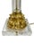 Vintage Fluted Glass Corinthian Column Lamps With Lucite Bases - a Pair For Sale - Image 13 of 18