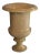 Late 20th Century Golden Pearl Marble Ornamental Baluster Urn For Sale