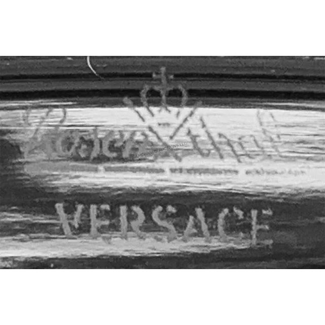 Glass Versace Rosenthal Medusa Decanter New in Box - Treasury For Sale - Image 7 of 10